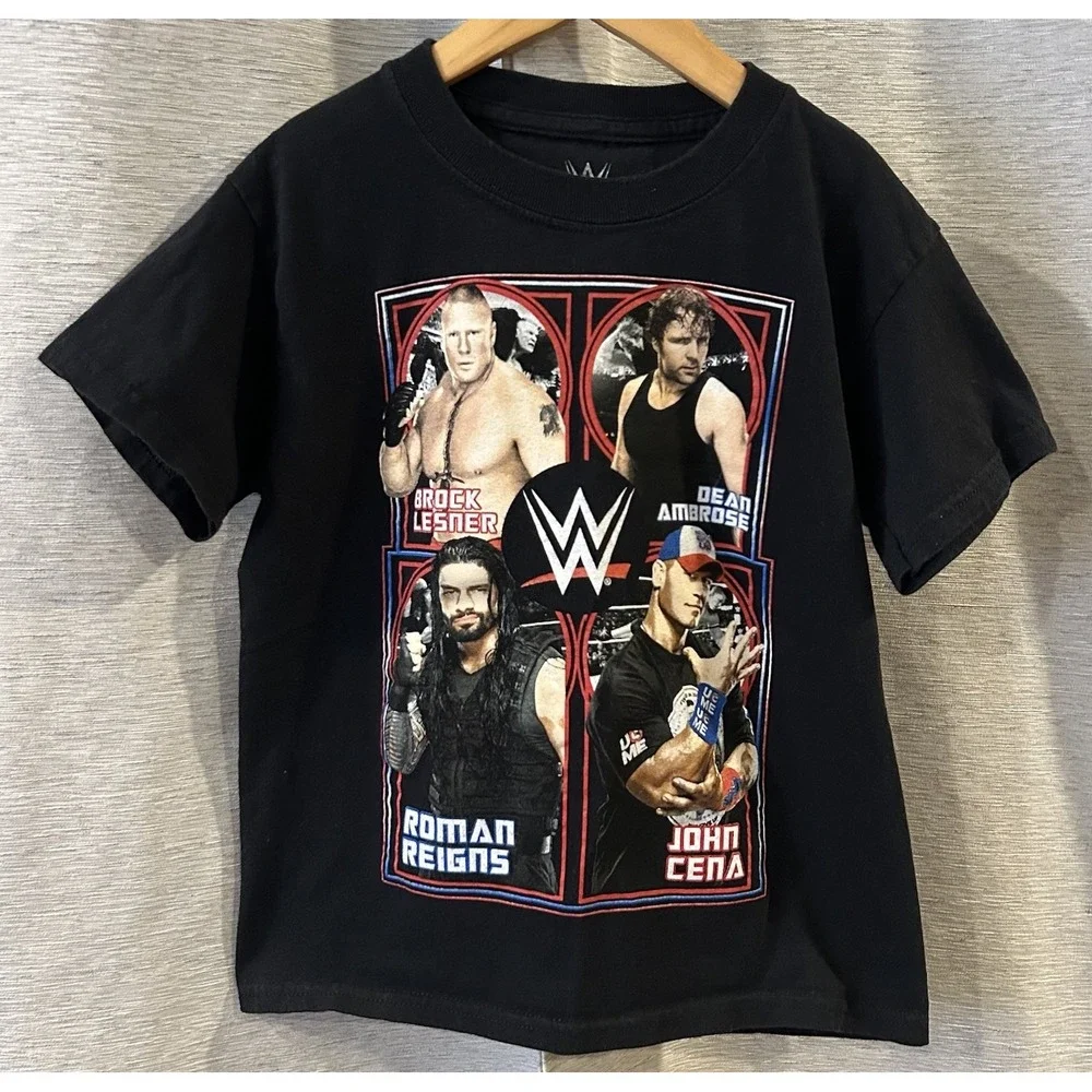 WWE Wrestling T-Shirt youth Size Medium(8) 2017